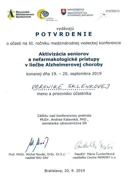 Ostatné certifikácie
